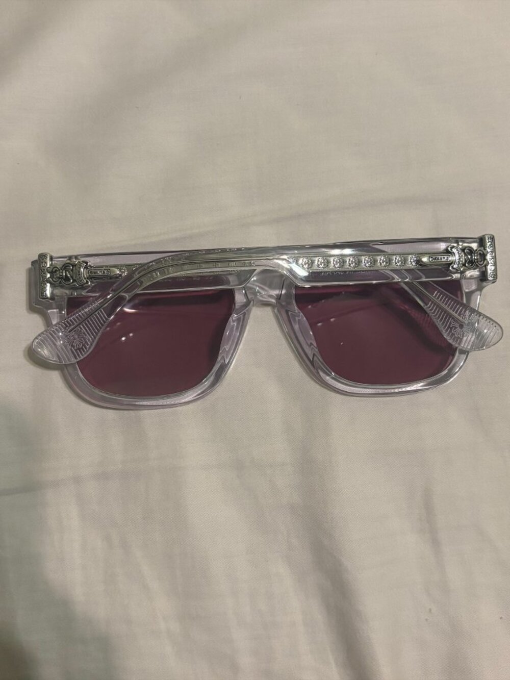 Chrome hearts box officers sunglasses